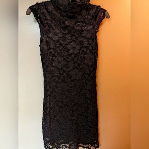 Forever 21 Black Lace Cocktail Dress / S